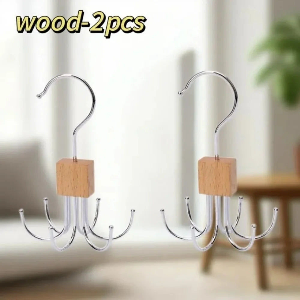360° Rotating Belt Hanger & Closet Organiser