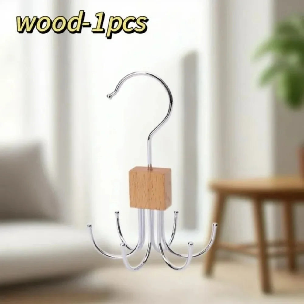 360° Rotating Belt Hanger & Closet Organiser