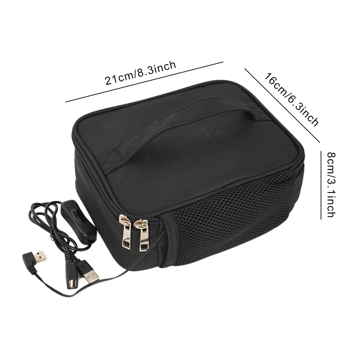 USB Heated Lunch Bag