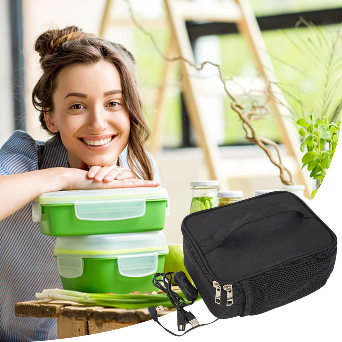 USB Heated Lunch Bag