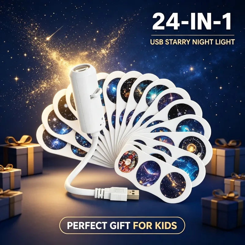 Mini Galaxy Star Projector Night Light