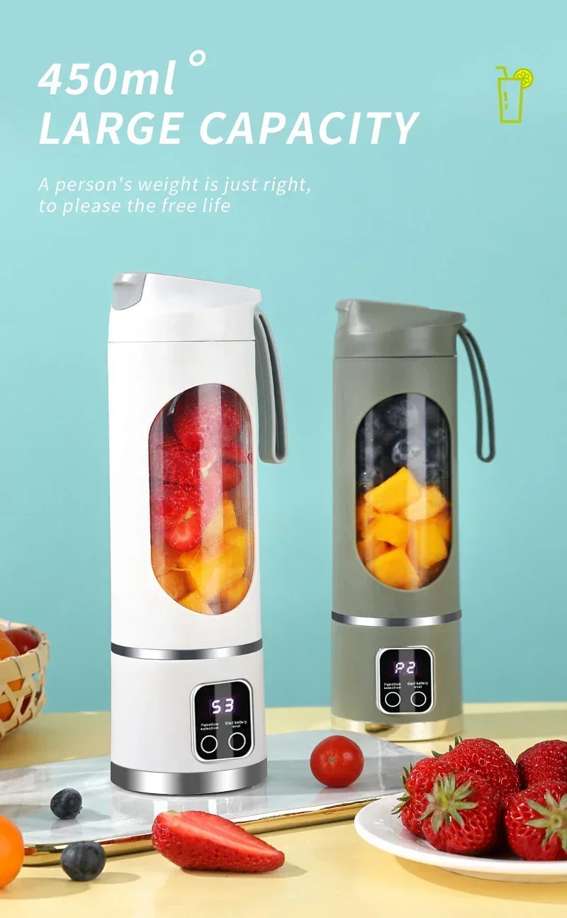Portable Electric Blender Juicer Cup