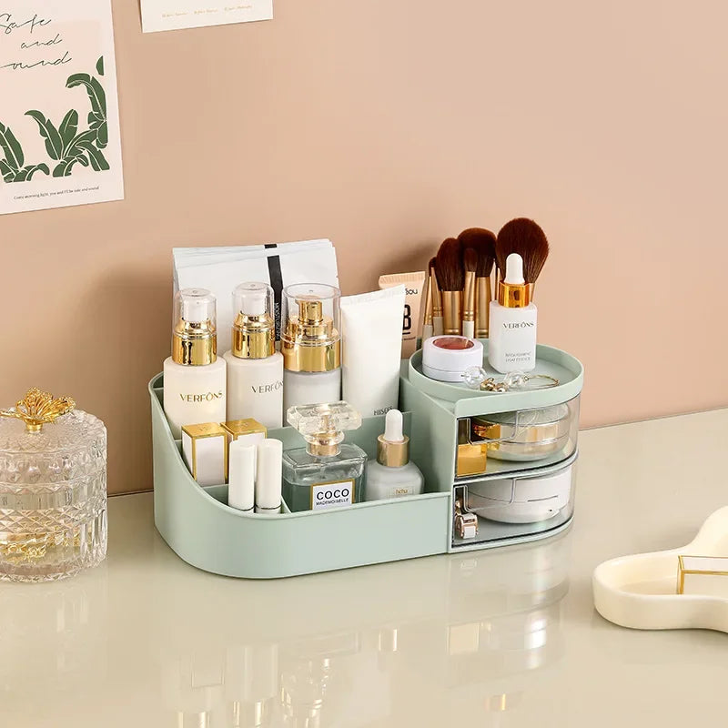Large Capacity Makeup Organiser & Cosmetic Storage Box
