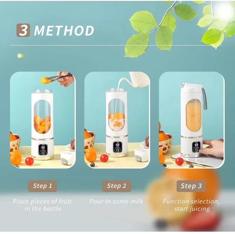 Portable Electric Blender Juicer Cup